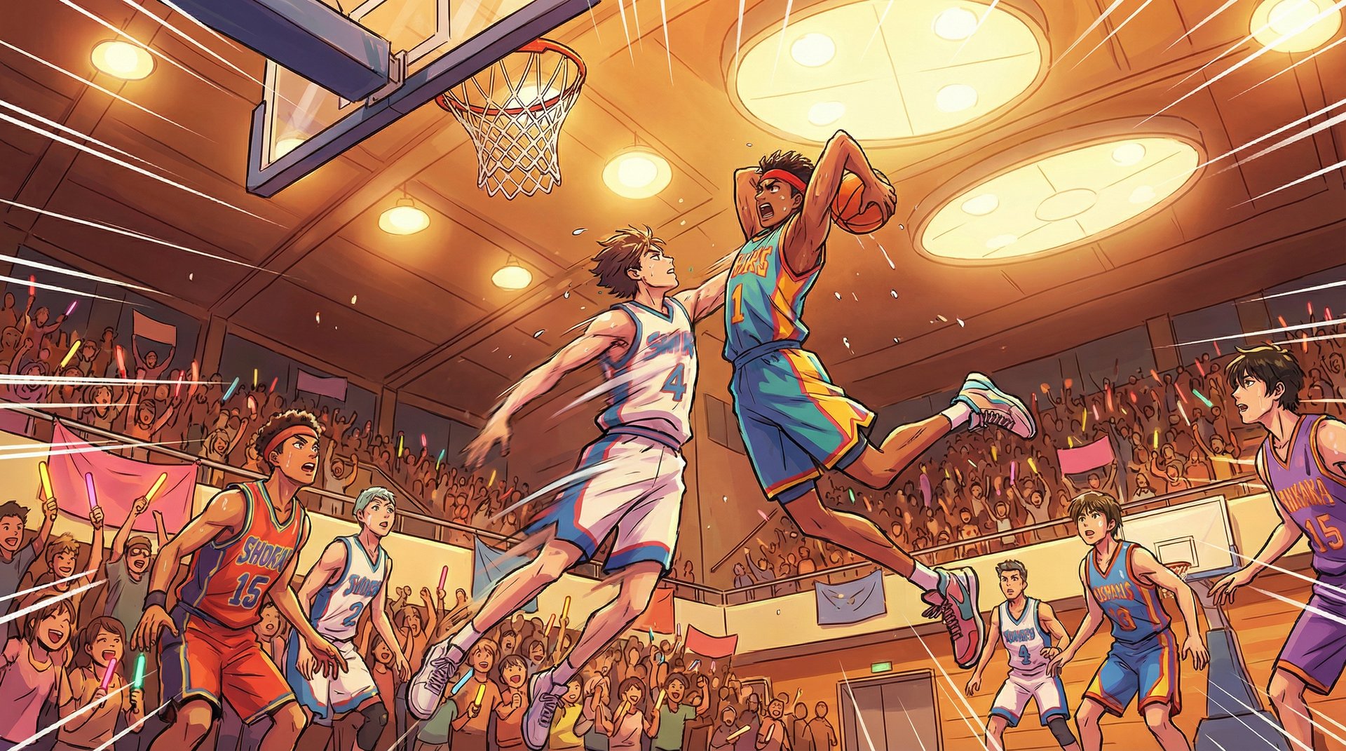 无限臀山动漫-热血篮球少年