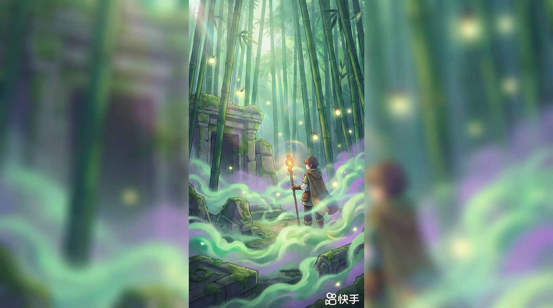 无限臀山动漫-竹林秘境探险记