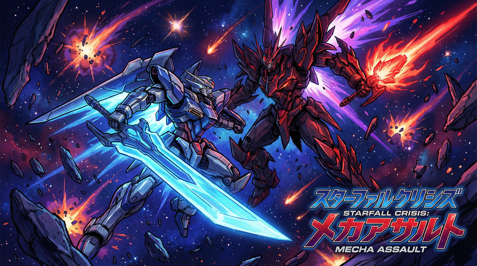 无限臀山动漫-星际机甲大战