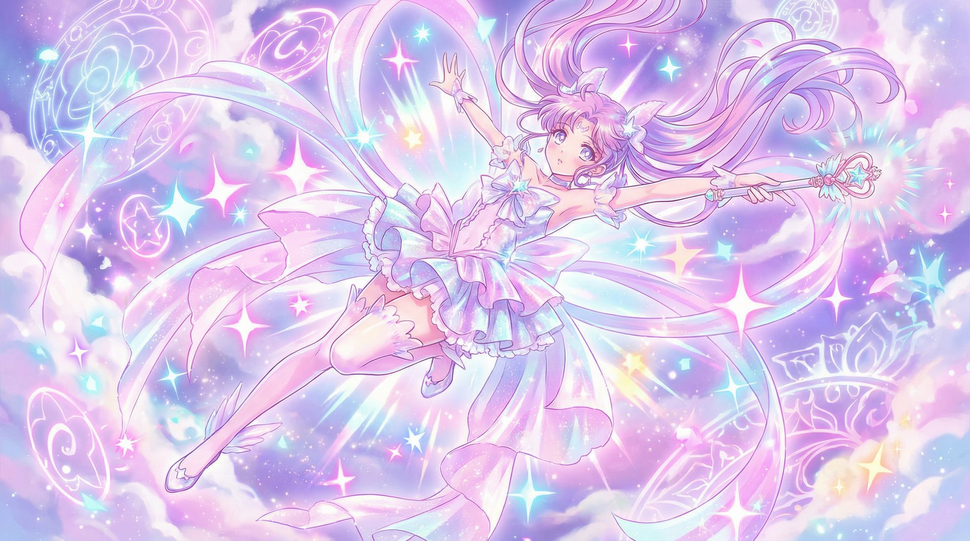 无限臀山动漫-魔法少女变身曲